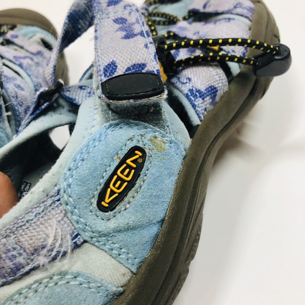 Keen Women's Floral Print Classic River Hiking Outdoor Sandal Pre-owned Size 5 - Picture 4 of 6